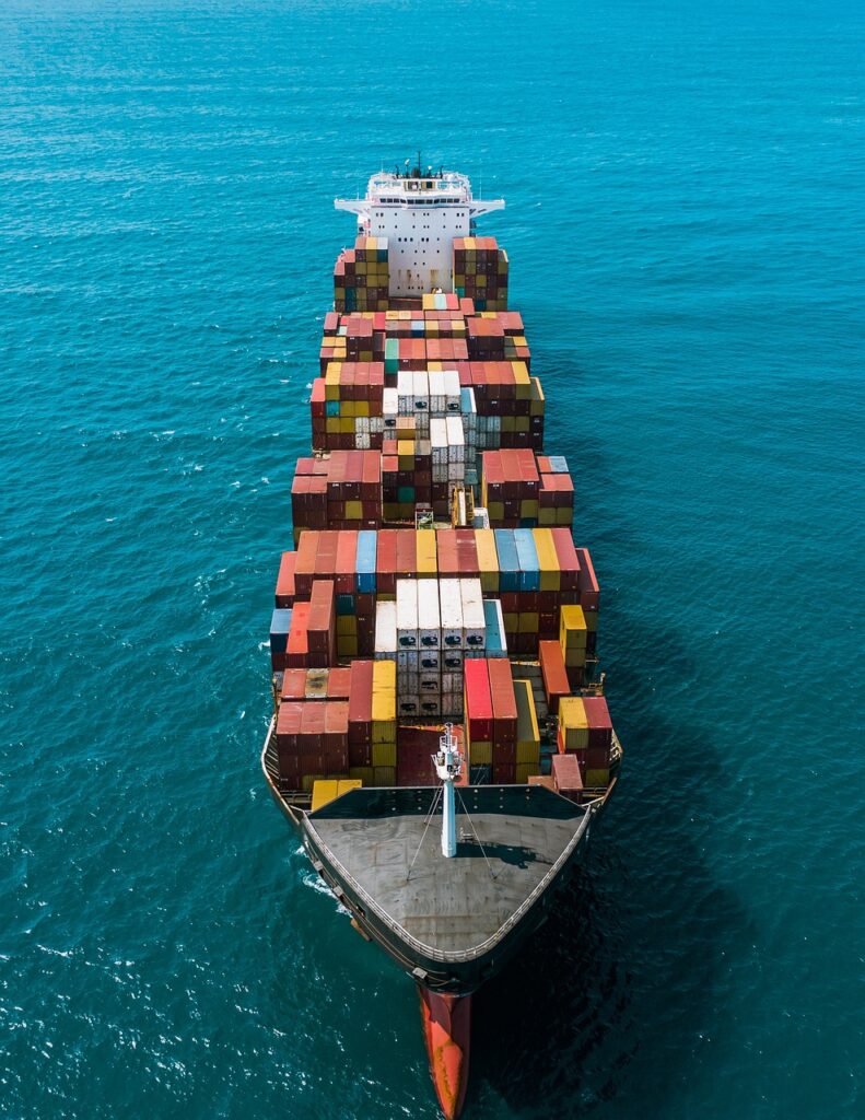 ship, nature, container, port, cargo, export, trade, shipping, delivery, import, warehouse, logistics, freighter, transport, sea, shipment, boat, logistic, goods, water, seafaring, freight